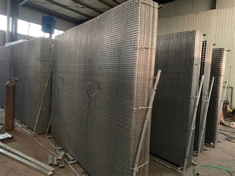 2" Square galvanized Weld Mesh Fence Panels , Steel Mesh Screen For Agricultural / Transportation