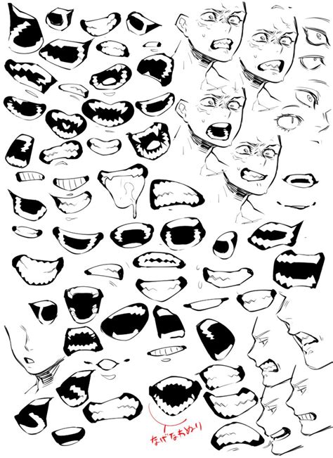 Anime Facial Expressions Drawing at GetDrawings | Free download