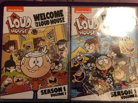 The Loud House Season 1 DVDs by GreenStirlingStar on DeviantArt