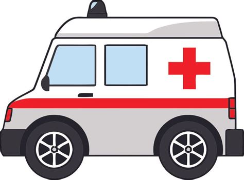 Ambulance Truck Car Emergency Vehicle Design School Wall Decals for ...