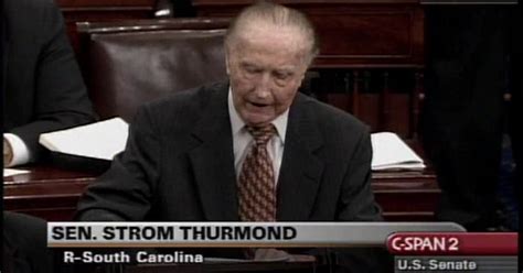 Senator Strom Thurmond | C-SPAN.org