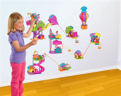 Amazon.com: Polly Pocket Wall Party Tree House Playset: Toys & Games