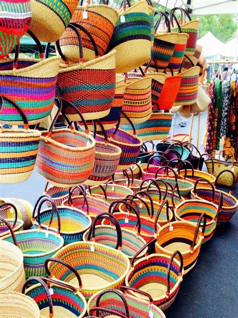 African Baskets - Ghana Bolgatanga Market Baskets 802