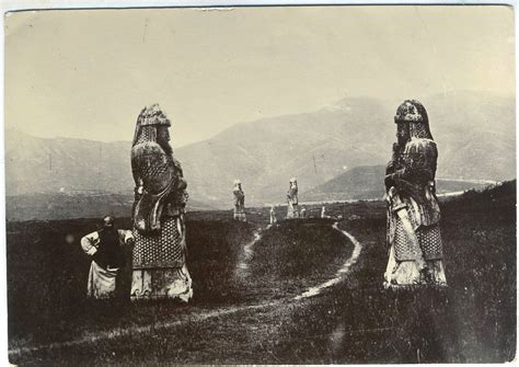 Stone warriors at the tomb of Zhu Yuanzhang, founding emperor of the ...