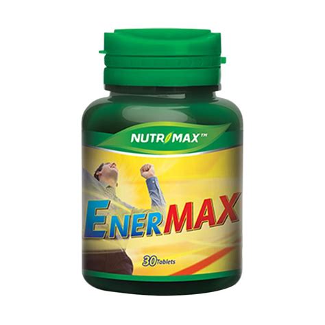 Jual Nutrimax Enermax Isi 30 Vitamin Obat Herbal Untuk Buat Penambah ...