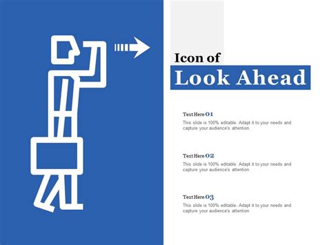 Icon Of Look Ahead | Presentation PowerPoint Diagrams | PPT Sample ...