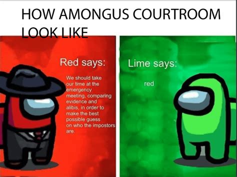 Amongus court : AmongUsMemes