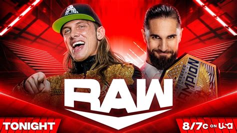 WWE Raw Card (10/17/22) - Preview for Monday Night Raw