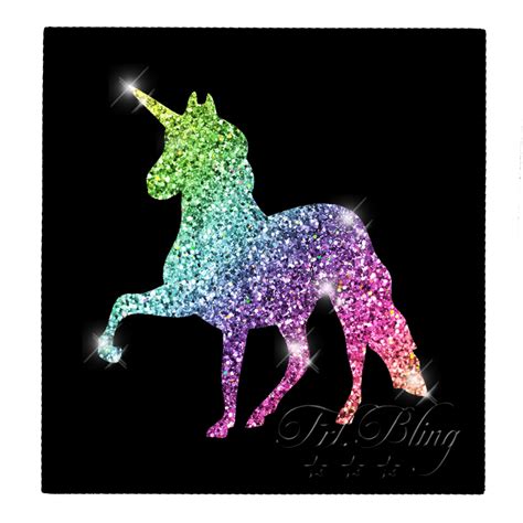 Einhorn Glitzer Tattoo Schablone Schablonen Papier & Bastelpapier ...