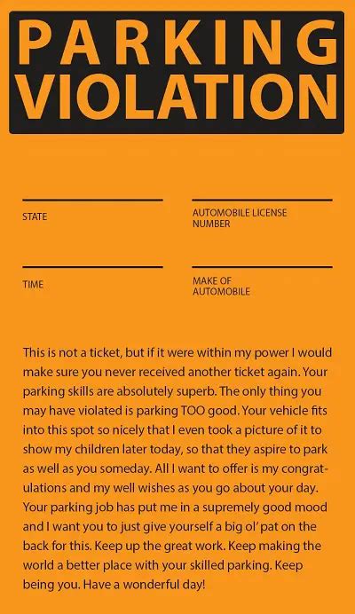 12+ Free Fake Parking Ticket Templates (Printable PDF) » Template Republic