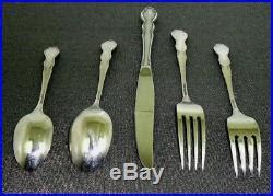 Oneida Satin Dover 60 Piece Fine Stainless Flatware Set, Service for 12 ...