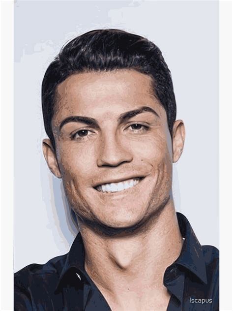 "Cristiano Ronaldo Face" Poster for Sale by Iscapus | Redbubble