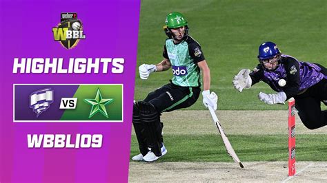 Hobart Hurricanes v Melbourne Stars | WBBL|09