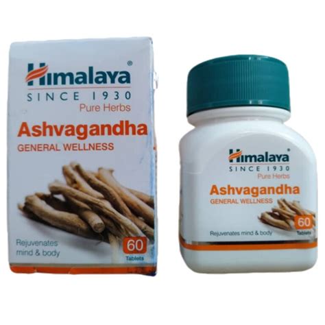 Buy Himalaya Ashwagandha Tablets (60 Tablets) | Naturalved