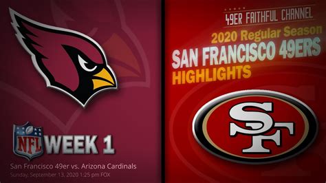 49ers vs Cardinals Highlights | Week 1: 2020 ᴴᴰ - YouTube