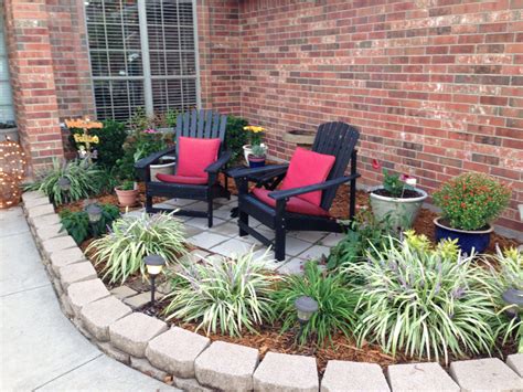 don't have a front porch but want a seating area in front yard - Google Search in 2020 (With ...