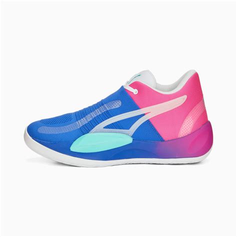 Rise NITRO Fadeaway Basketball Shoes | Royal Sapphire-Ravish | PUMA ...