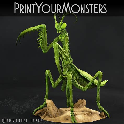 Giant Mantis - Print Your Monsters