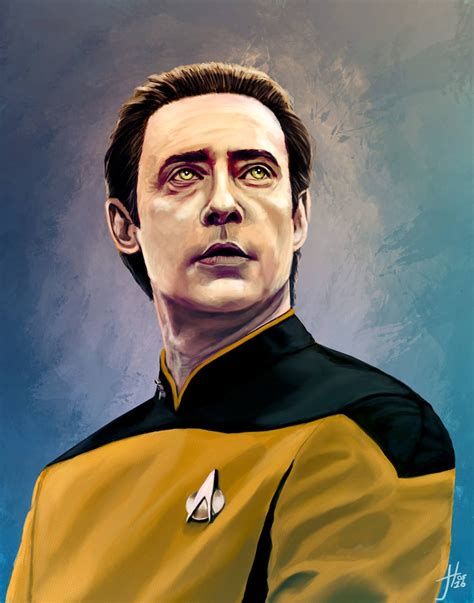 Star Trek: the Next Generation Data Print | Etsy