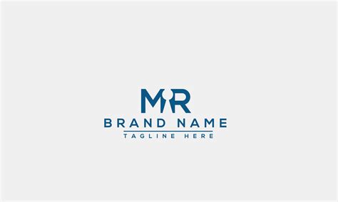 Logo design letter MR logo . Elegant modern. Vector template. 10483455 ...