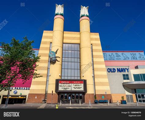 CALGARY, CANADA - JUNE 5: Cineplex movie theatre at Chinook Centre mall on June 5, 2016 in ...