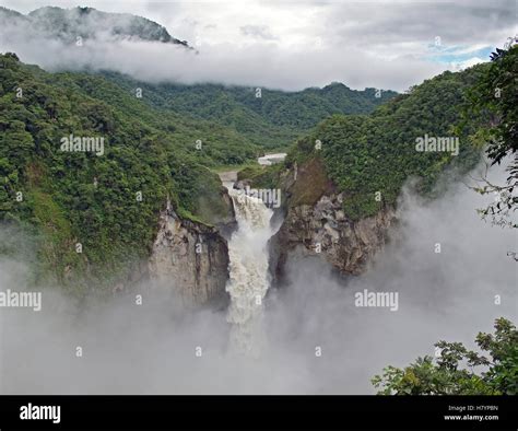 San Rafael Falls, Cayambe Coca Ecological Reserve, Ecuador Stock Photo ...