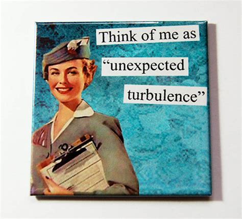 Funny Magnet Magnet Turbulence Kitchen Magnet Humorous - Etsy