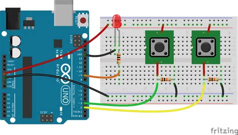 Arduino Push Button Counter Code LCD Circuit and working