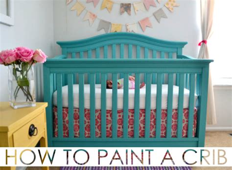 Wood Work Diy Painting A Baby Crib PDF Plans