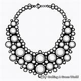 Necklace Coloring Pages  Free & Printable sketch template