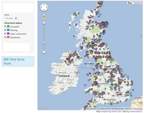 The UK Wind Farm Map – The Telegraph | windfarmaction