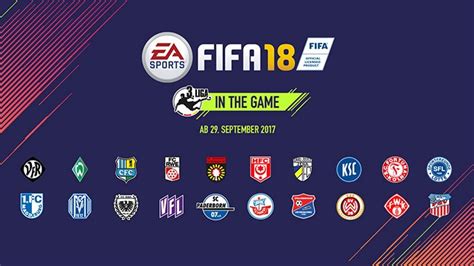 Deutsche 3. Liga Erstmals In FIFA 18 Verfügbar!