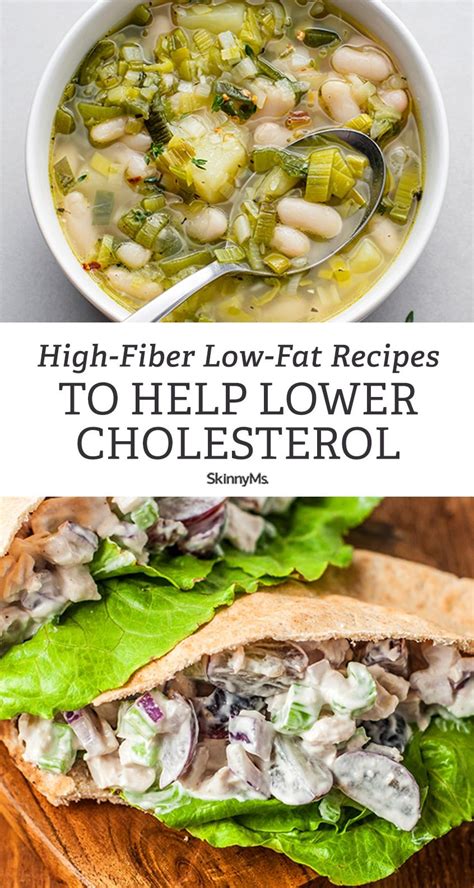 High-Fiber Low-Fat Diet Recipes