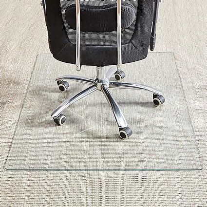 Tempered Glass Chair Mat 36"×46" : Amazon.co.uk: Home & Kitchen