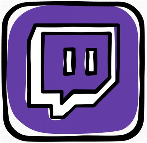 Twitch Purple Clipart App Icon PNG | Citypng