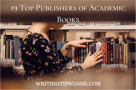 19 Top Publishers of Academic Books - Writing Tips Oasis