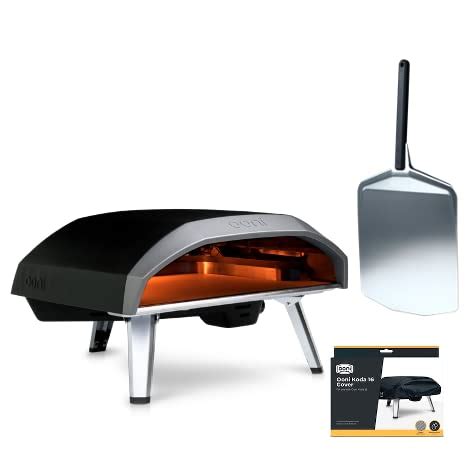 Buy Ooni Koda 16 Pizza Oven + Ooni 14" Pizza Peel + Ooni Koda 16 Cover - Outdoor Portable ...