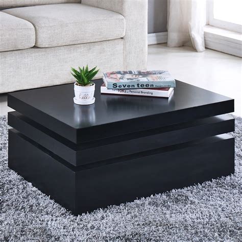 The Versatile Black Square Coffee Table - Coffee Table Decor