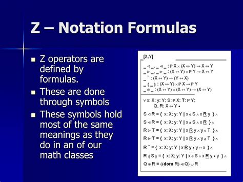 PPT - Z - Notation PowerPoint Presentation, free download - ID:3048636