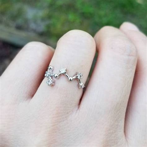 Virgo Ring Zodiac Ring Virgo Gifts Constellation Ring Gift - Etsy