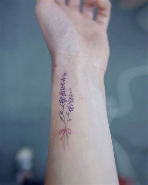 Gorgeous Lavender Tattoos