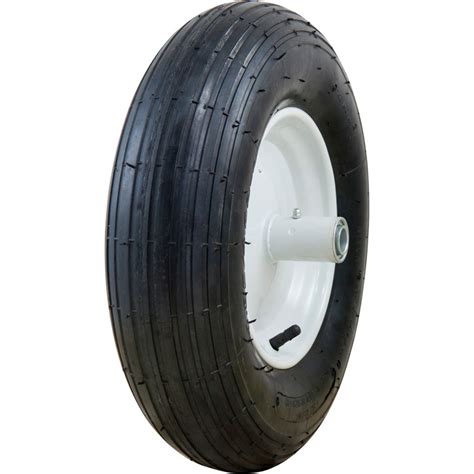 Marathon Tires Pneumatic Wheelbarrow Tire — 3/4in. Bore, 4.80/4.00–8in. | Northern Tool + Equipment