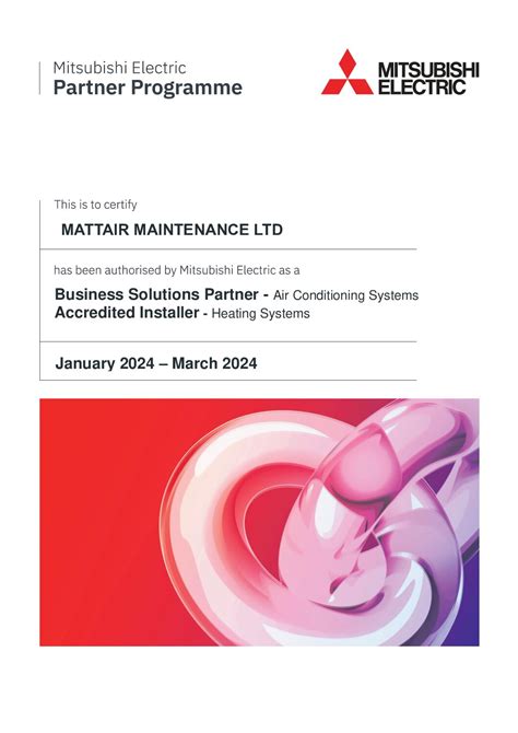 Mitsubishi Electric Business Solutions Partner - Mattair