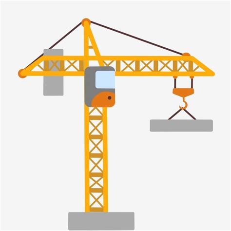 Construction Crane PNG Picture, Building Construction Crane, Crane Clipart, Building, Building ...