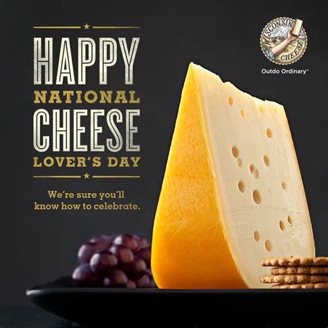 Happy National Cheese Lover's Day! We're sure you'll know how to celebrate. www ...