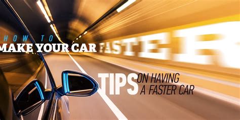 How to Make your Car Faster- Tips on Having a Faster Car | Fast cars, Fuel mileage, Car