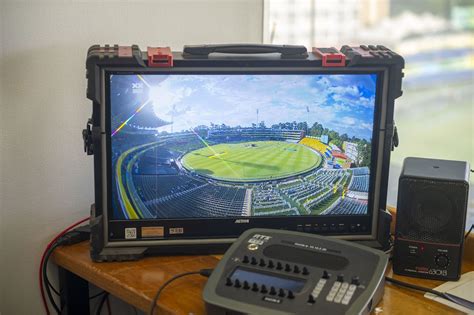 A view of the Wanderers stadium from the media centre | ESPNcricinfo.com