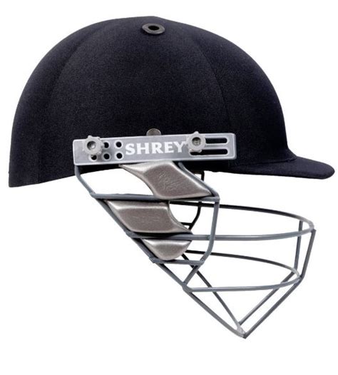 Shrey Match Mild Steel Visor Cricket Helmet | Navy Blue | All Sizes - Big Value Shop