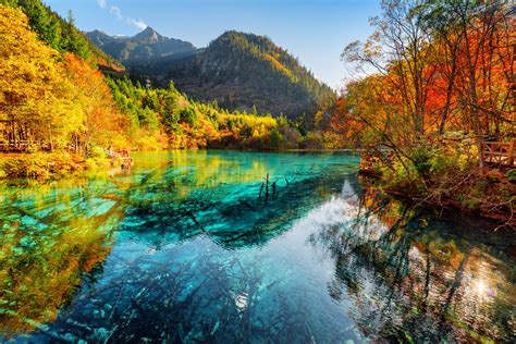 El lago de las Cinco Flores, un tesoro de la naturaleza en China - Mi Viaje