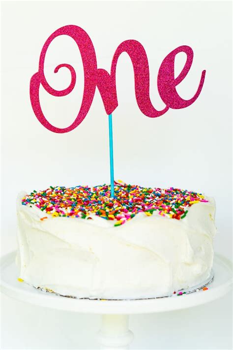 Make these custom DIY birthday cake toppers in just a few simple steps ...